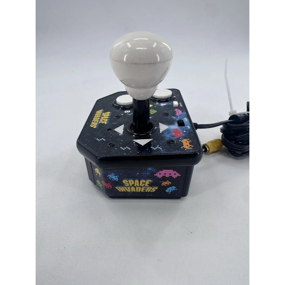 Space Invaders Plug N' Play TV Arcade Games Classic Joystick Controller Tested